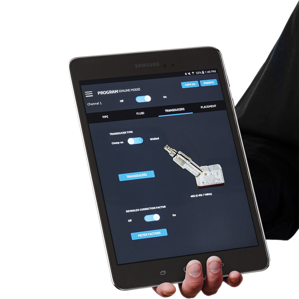 TransPort PT900 by Panametrics - Ultrasonic Flowmeter