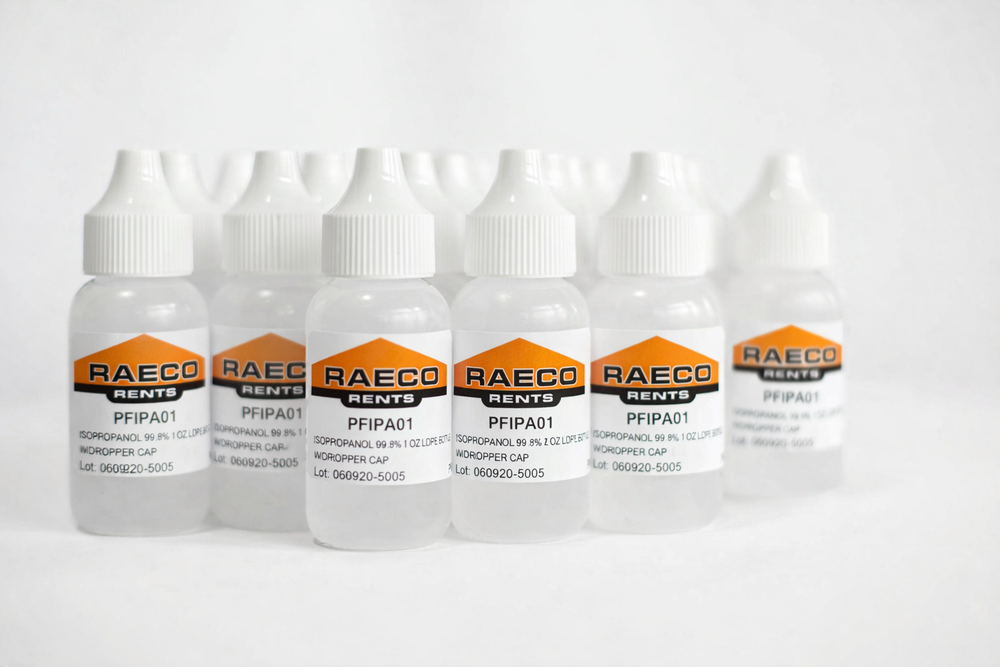 Universal Fit Testing Alcohol 99.8% (Box of 12 60 mL Bottles)