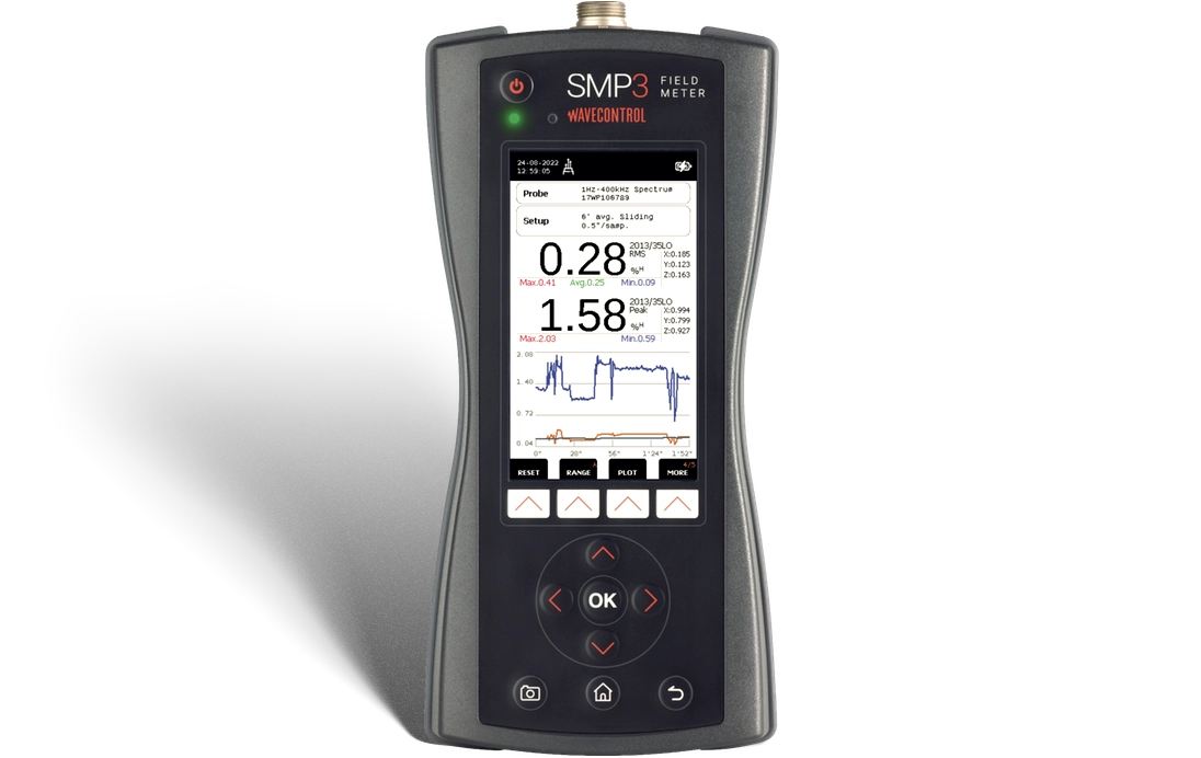 SMP3 DC Kit by WaveControl - EMF Meter with WPH-DC, WPF60 & WP10M Probes
