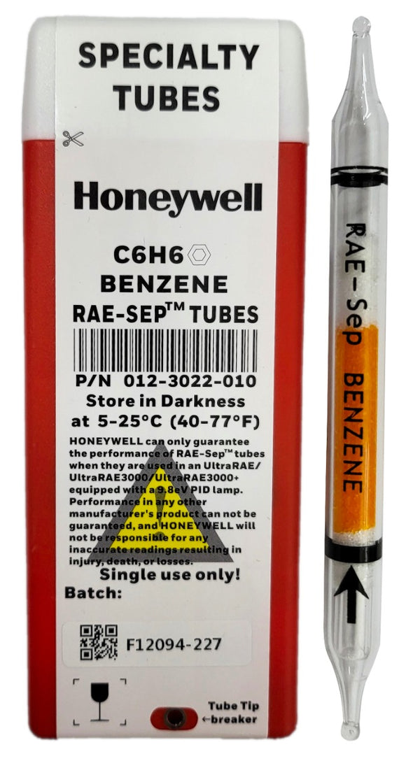 Benzene Separation Tubes 10-Pack for UltraRAE 3000+ by Honeywell RAE Systems